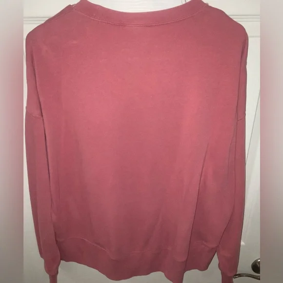 Nike Women's Pink High-Low Crewneck - Picture 3 of 3